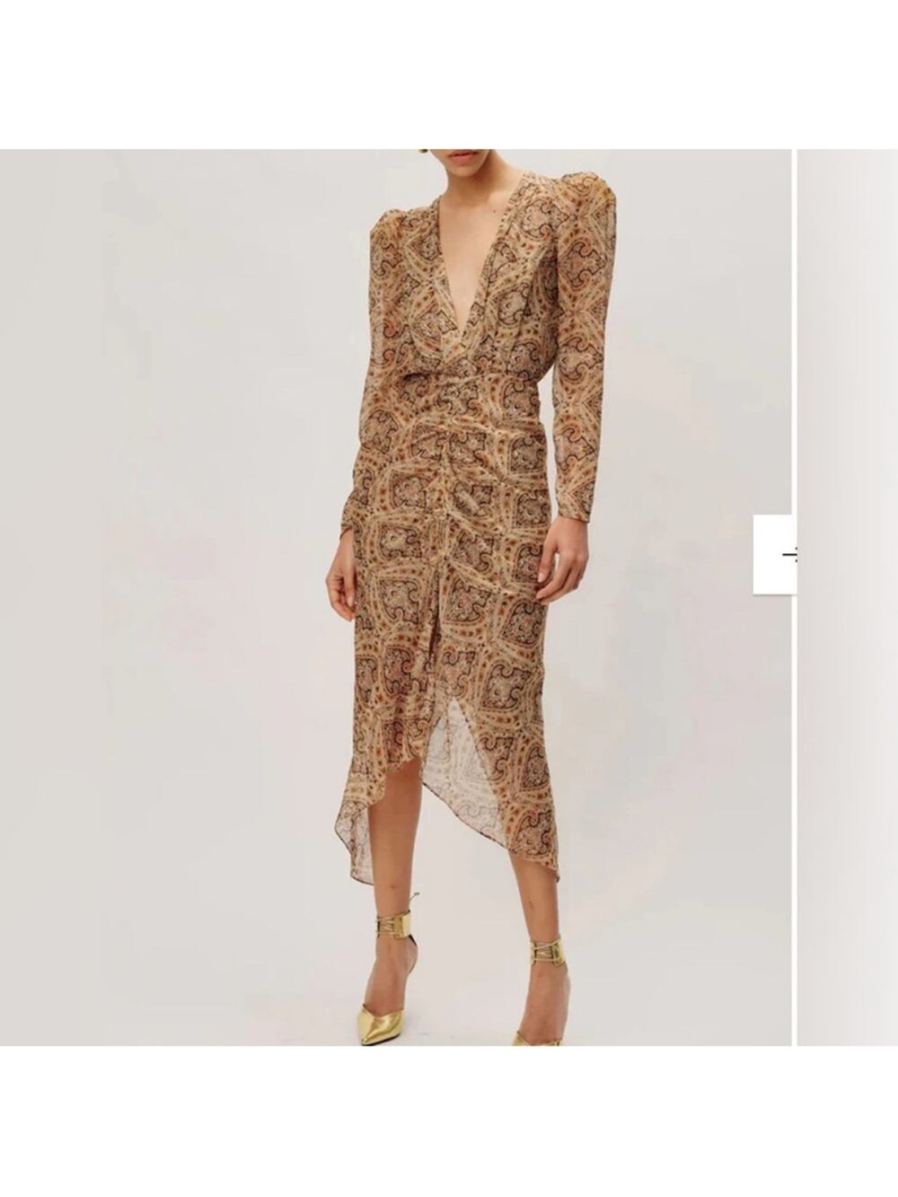 NWT. RTR X RONNY KOBO Brown
Astrid Silk Dress . Gorgeous formal/vacation ,out,dr